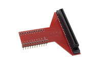 Environmental Friendly Electronic Components Red T Type Shield Adapter For Microbit